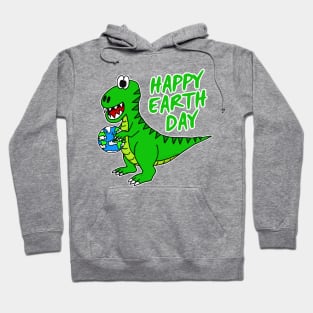 Earth Day Dinosaur T-Rex Hoodie